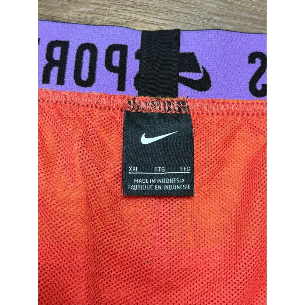 Nike Sportswear Clash Training Mesh Utility Shorts Orange (BV3249-850) Sz 2XL